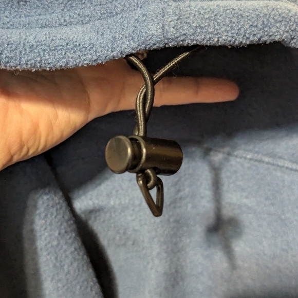 Consensus Sportswear XL zippered fleece men's dusty blue - Picture 4 of 5